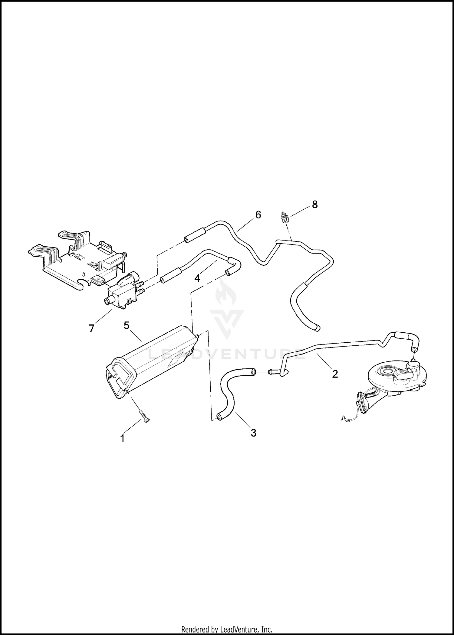 EVAPORATIVE EMISSIONS COMPONENTS