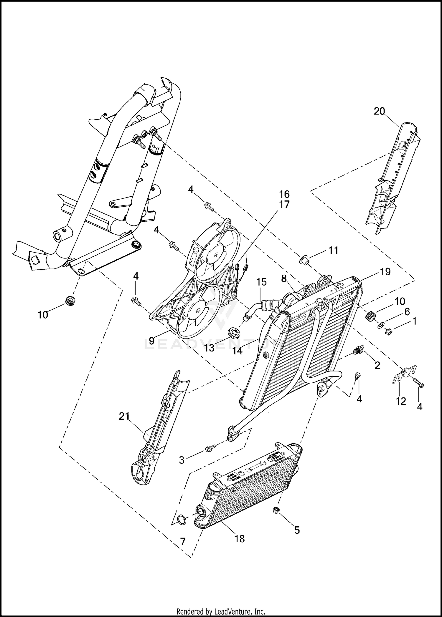 RADIATOR & OIL COOLER