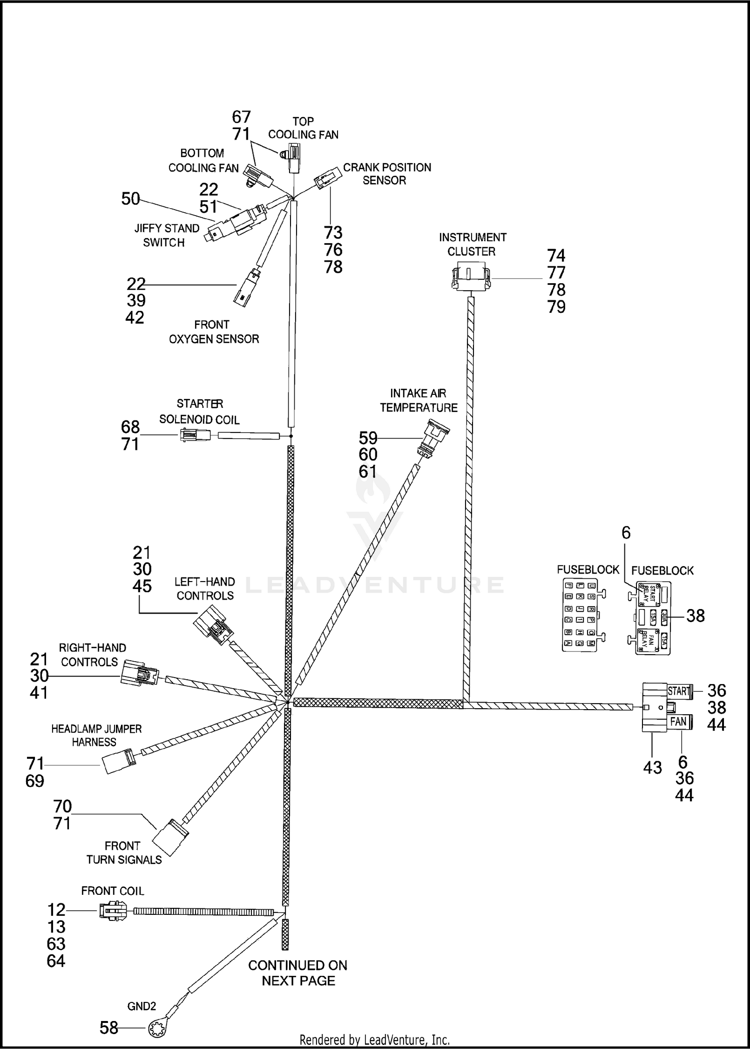 WIRING HARNESS, MAIN - NON ABS