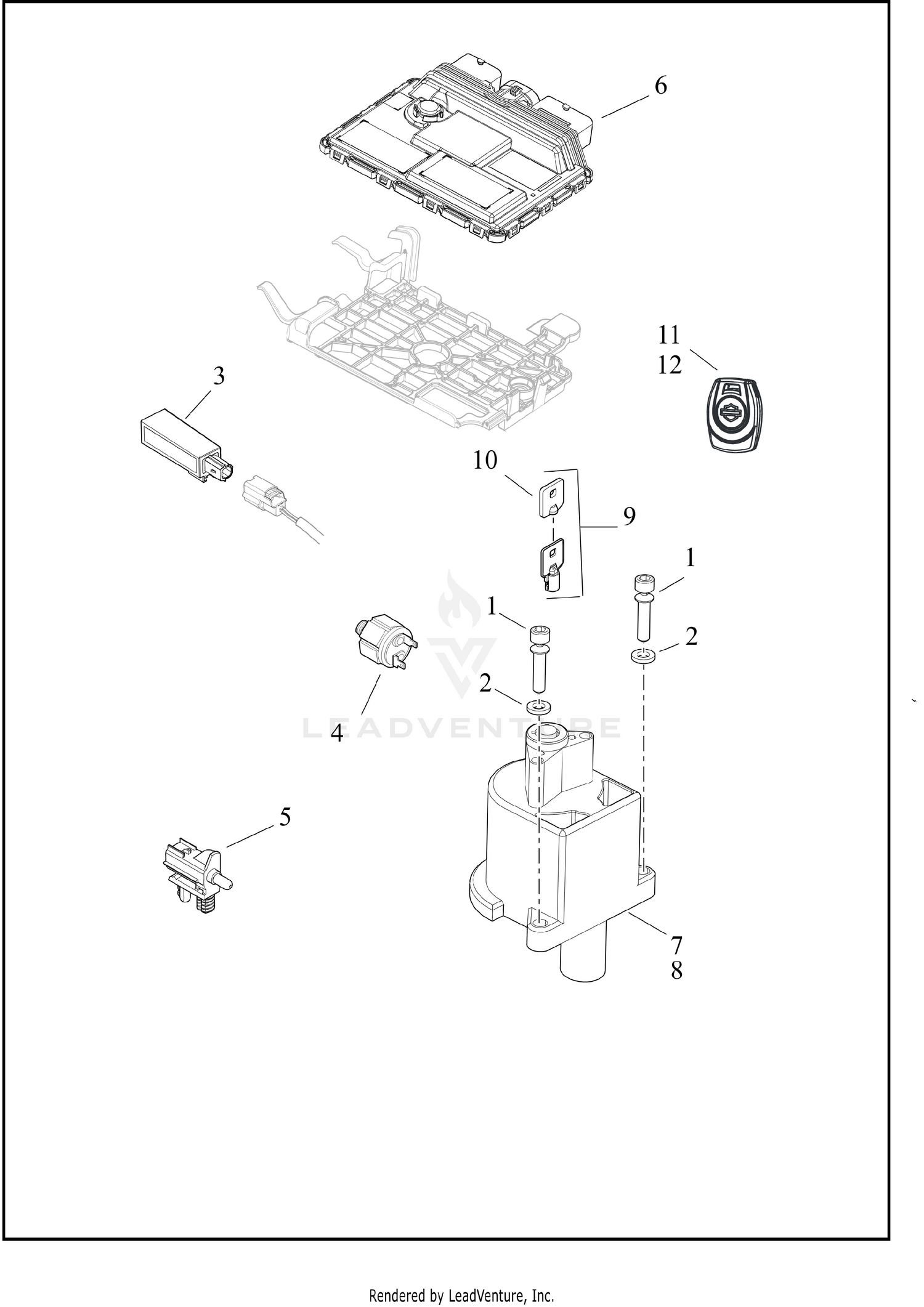 SWITCHES, BODY CONTROL MODULE