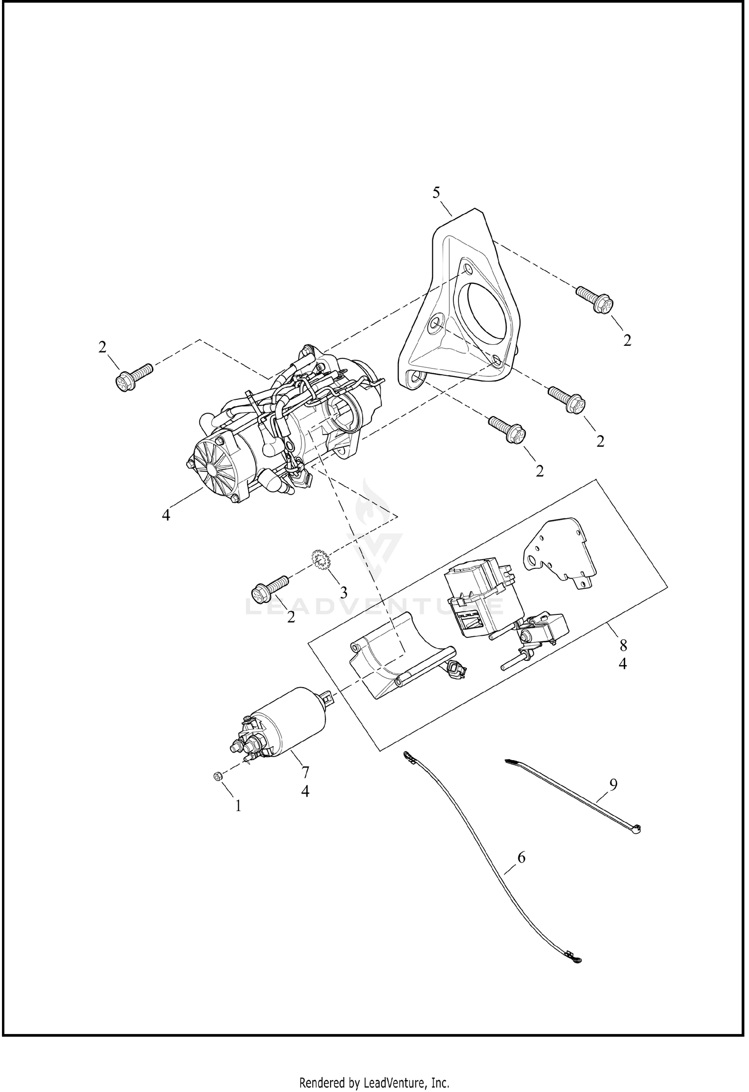 REVERSE MOTOR