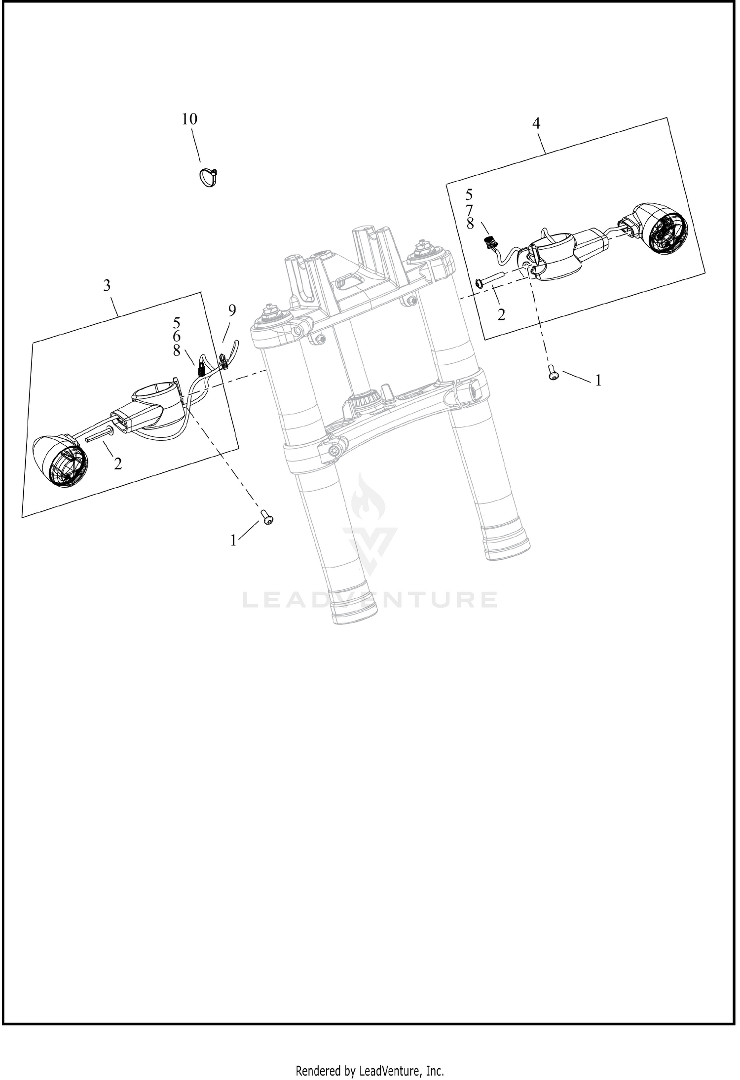 FRONT TURN SIGNALS