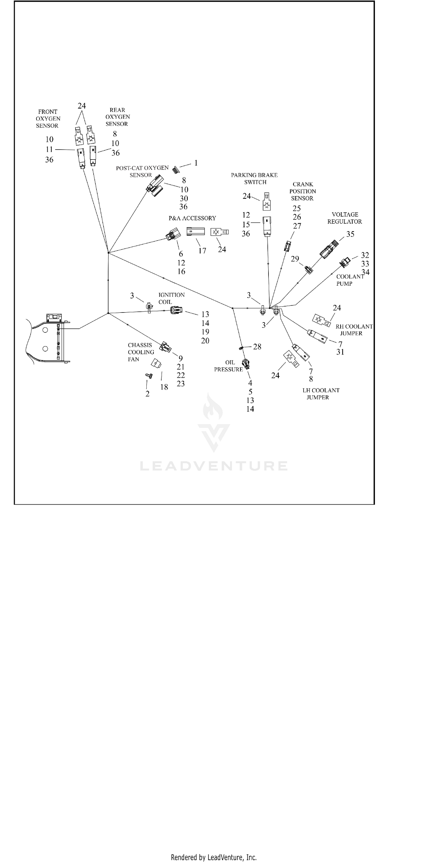 WIRING HARNESS, MAIN - FLHTCUTG (7 OF 10)