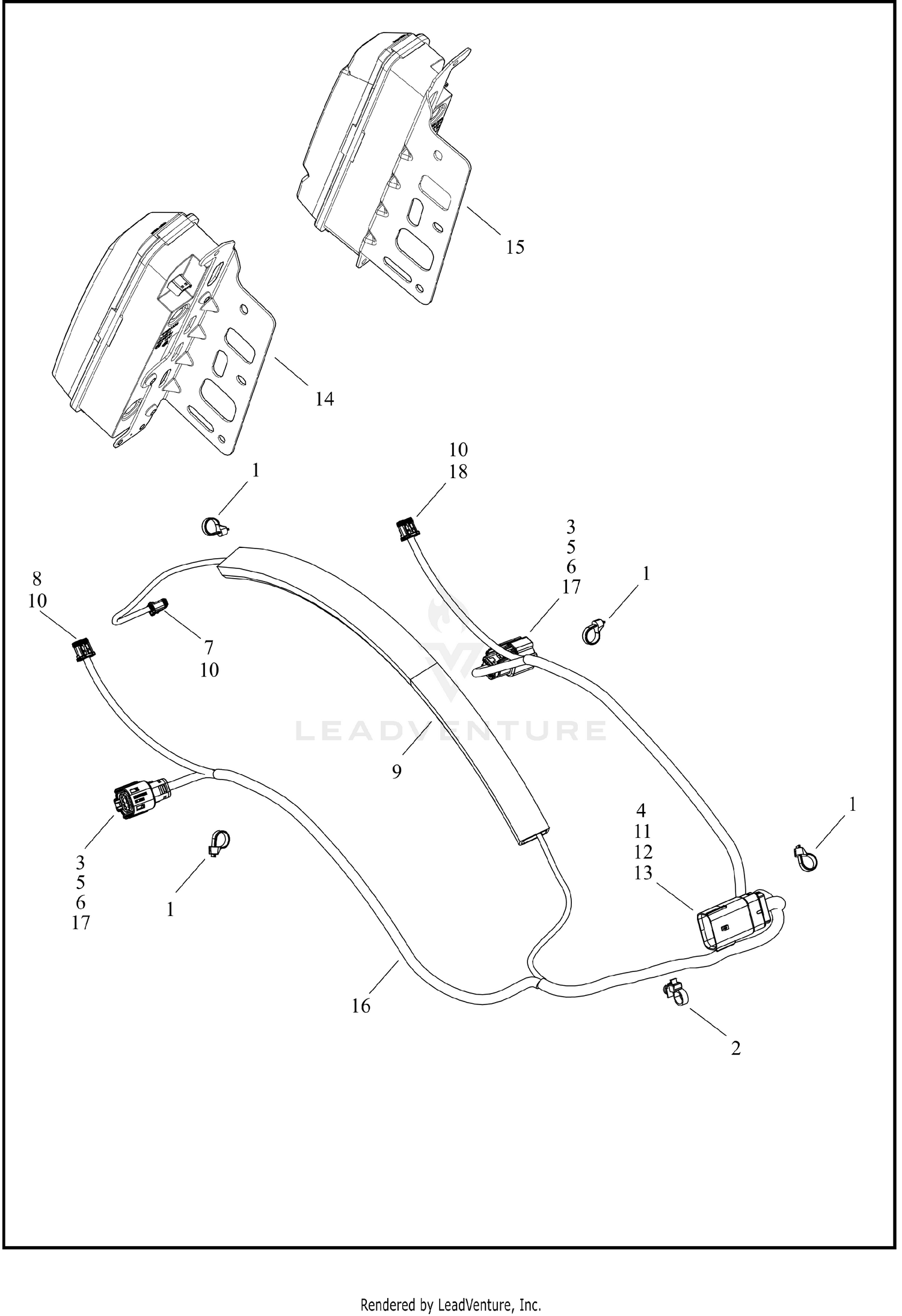 TAIL LAMP AND TURN SIGNAL, REAR