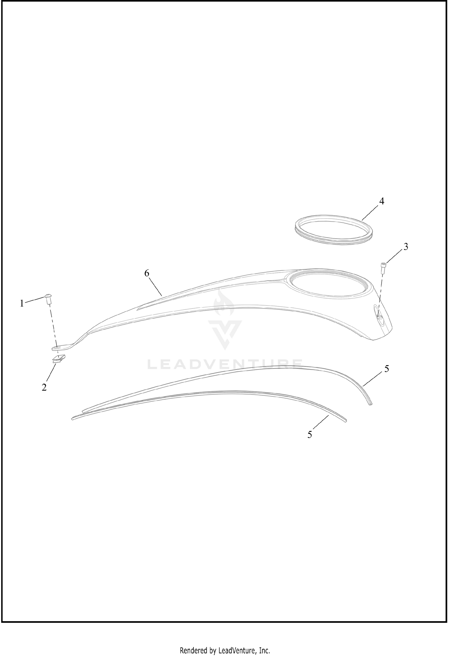 CONSOLE, FUEL TANK