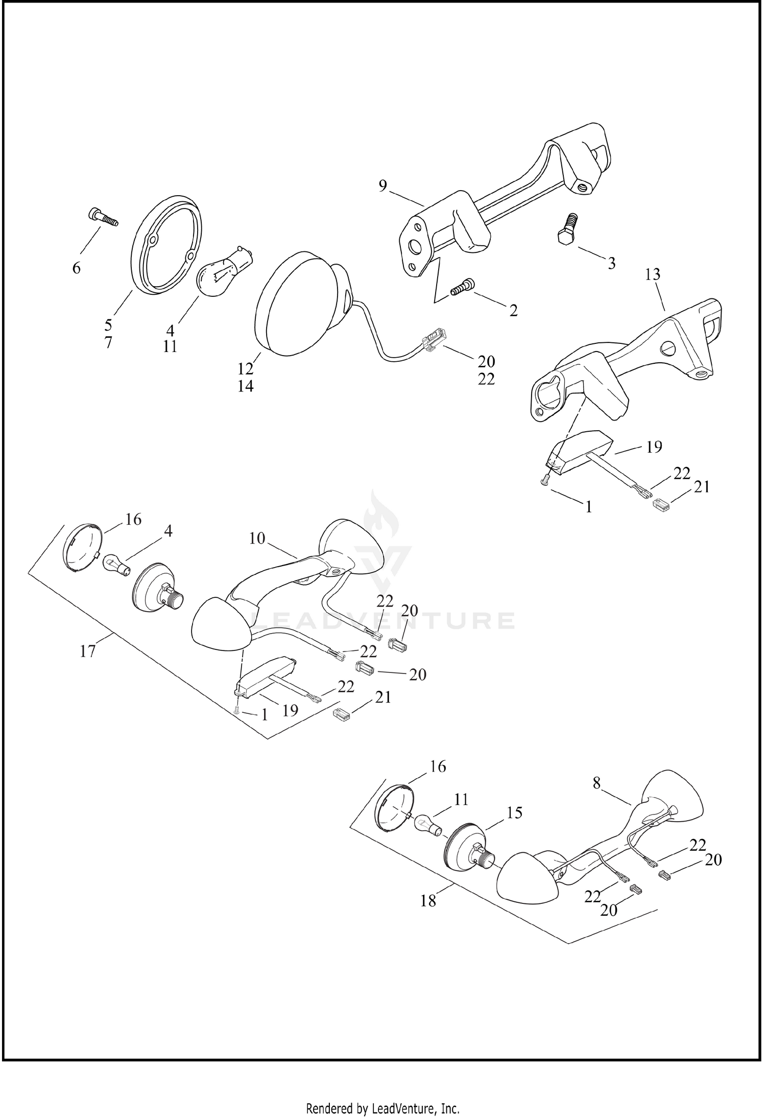 TURN SIGNALS, REAR