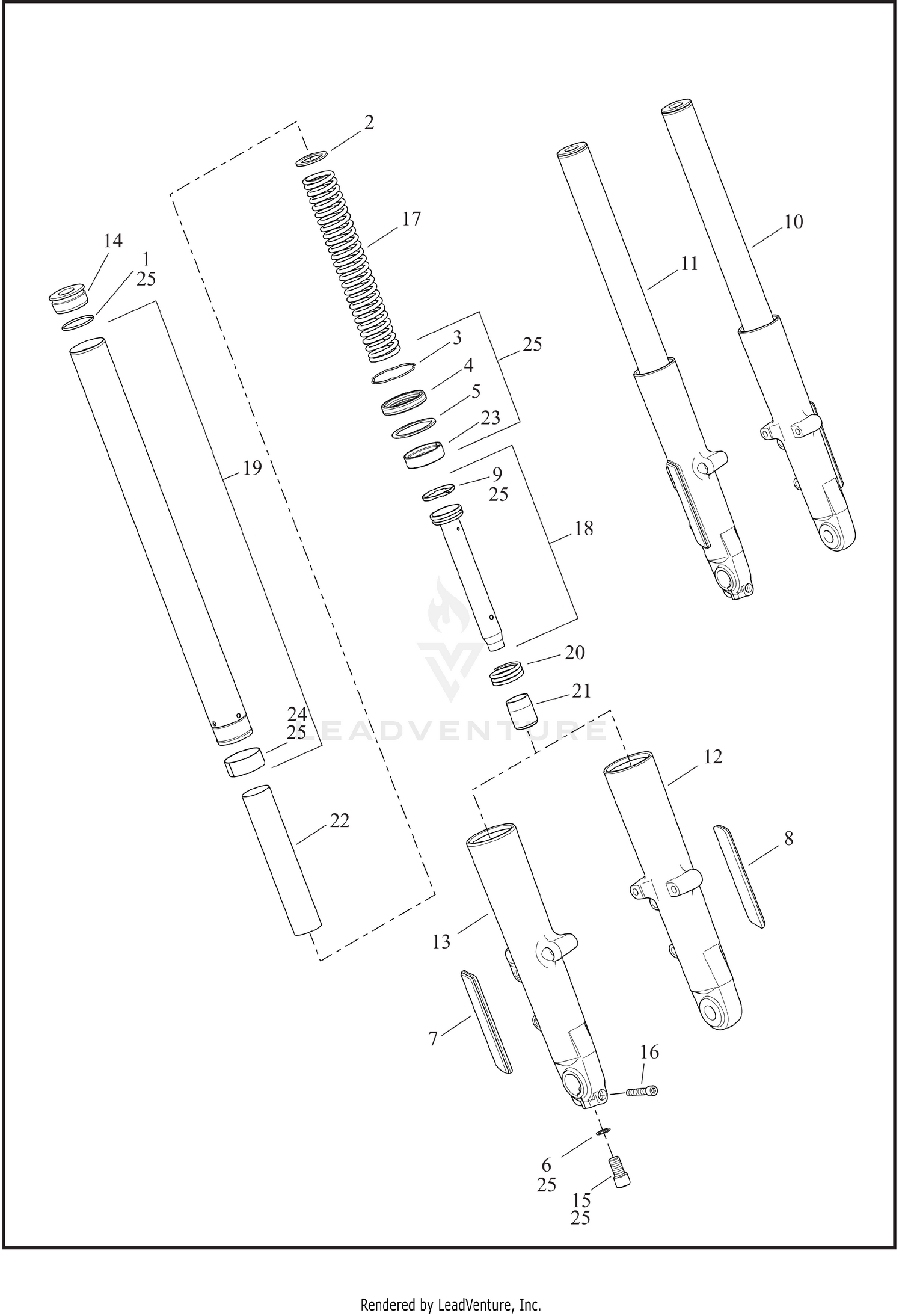 FORK, FRONT