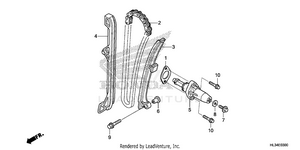 Cam Chain@tensioner Schematic