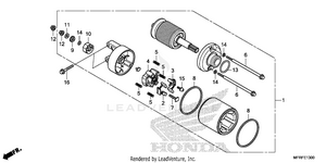 Starter Motor Schematic