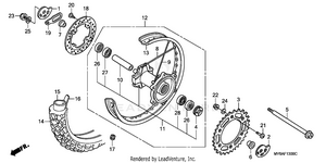 Rear Wheel Schematic