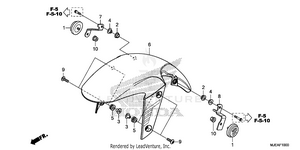 Front Fender Schematic
