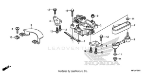 Steering Damper Schematic