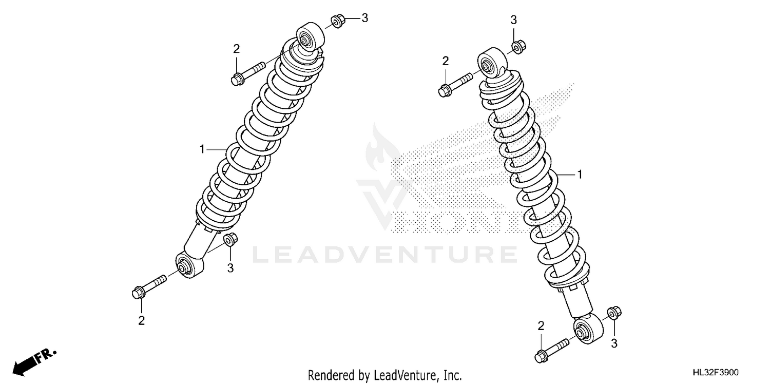 REAR SHOCK ABSORBER