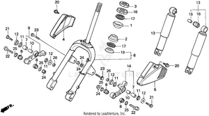 Front Fork Schematic