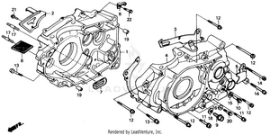 Crankcase Schematic