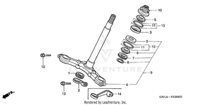 Steering Stem Schematic