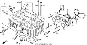 Cylinder Head Schematic