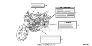 Caution Label (2) Schematic