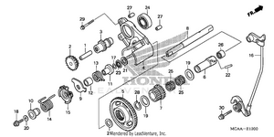 Reverse Gear Schematic