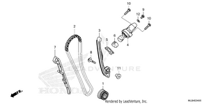 Cam Chain@tensioner Schematic
