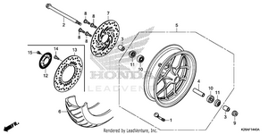 Front Wheel Schematic