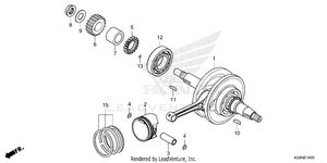 Crankshaft@piston Schematic