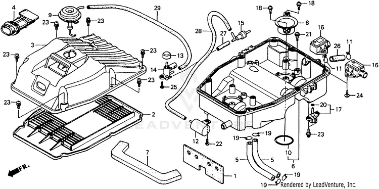 1994 Honda RC45 RVF750 OEM Parts