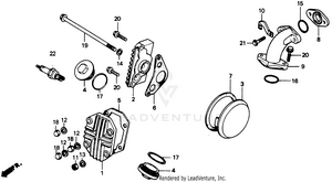 Cylinder Head Cover Schematic