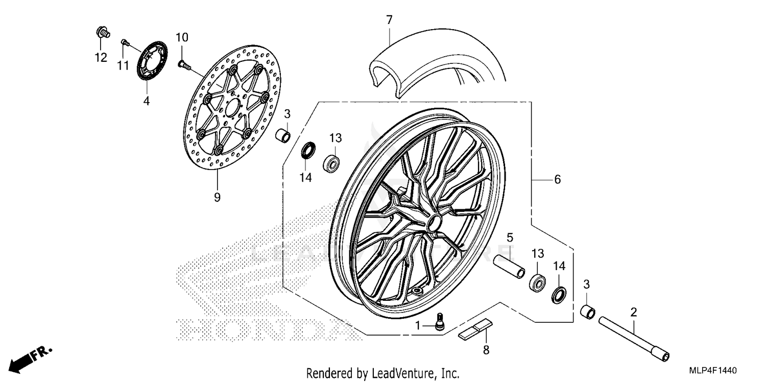 FRONT WHEEL