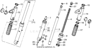 Front Fork Schematic