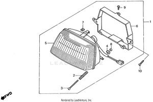 Headlight 87 Schematic