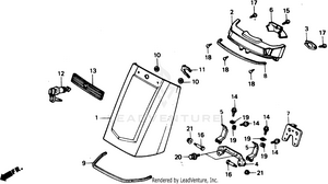 Trunk Lid Schematic