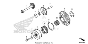 Starting Clutch Schematic