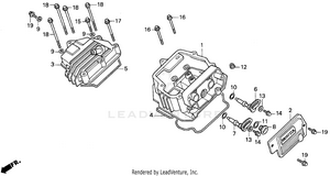 Cylinder Head Cover Schematic