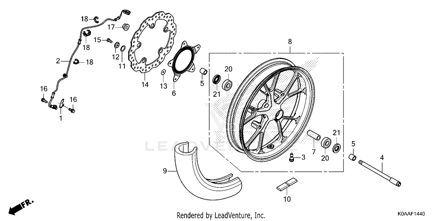FRONT WHEEL