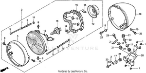 Headlight Schematic