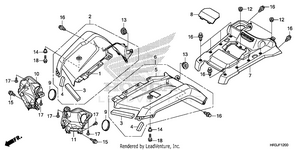 Front Fender Schematic