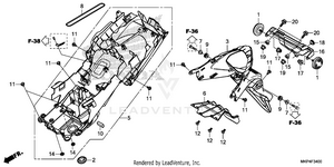 Rear Fender Schematic