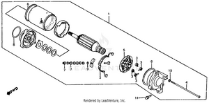 Starter Motor Schematic
