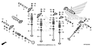 Camshaft@valve Schematic