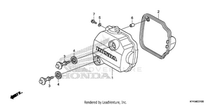 Cylinder Head Cover Schematic