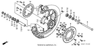 Rear Wheel Schematic