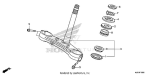 Steering Stem Schematic