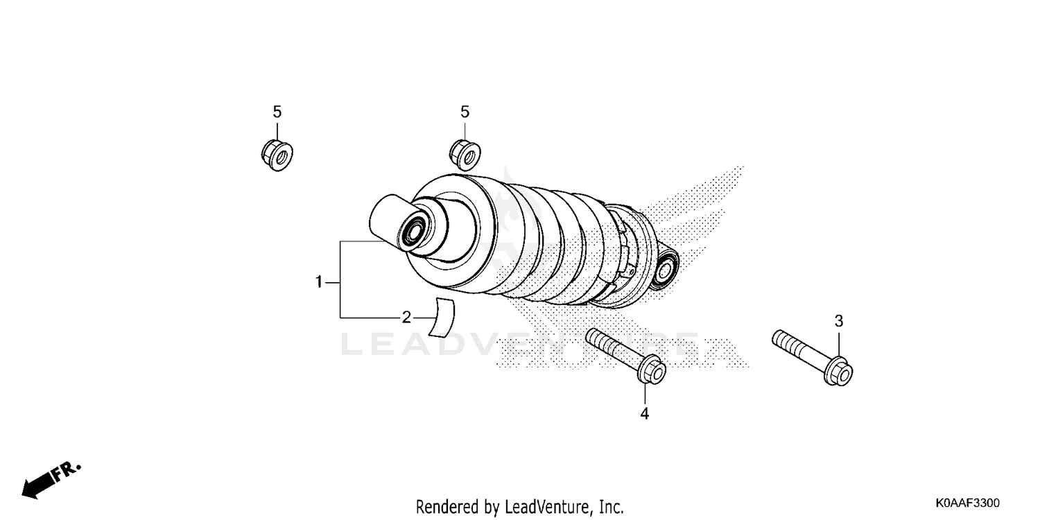 REAR SHOCK ABSORBER
