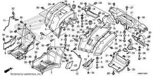 Rear Fender Schematic