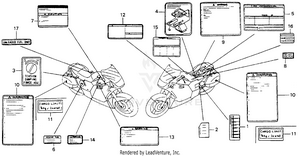 Caution Label Schematic