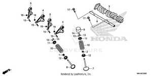 Camshaft@valve Schematic