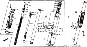 Front Shock Absorber 82 Schematic