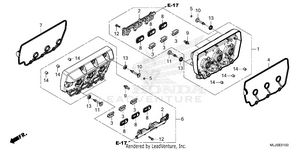 Cylinder Head Cover Schematic