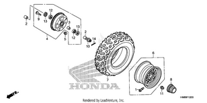 Front Wheel Schematic